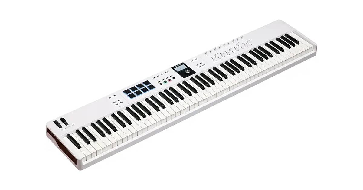 Melhor Controlador MIDI 88 Teclas: 9 Opções de A a Z