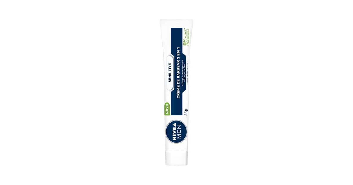 Melhor creme de barbear para pele sensível: Top 9