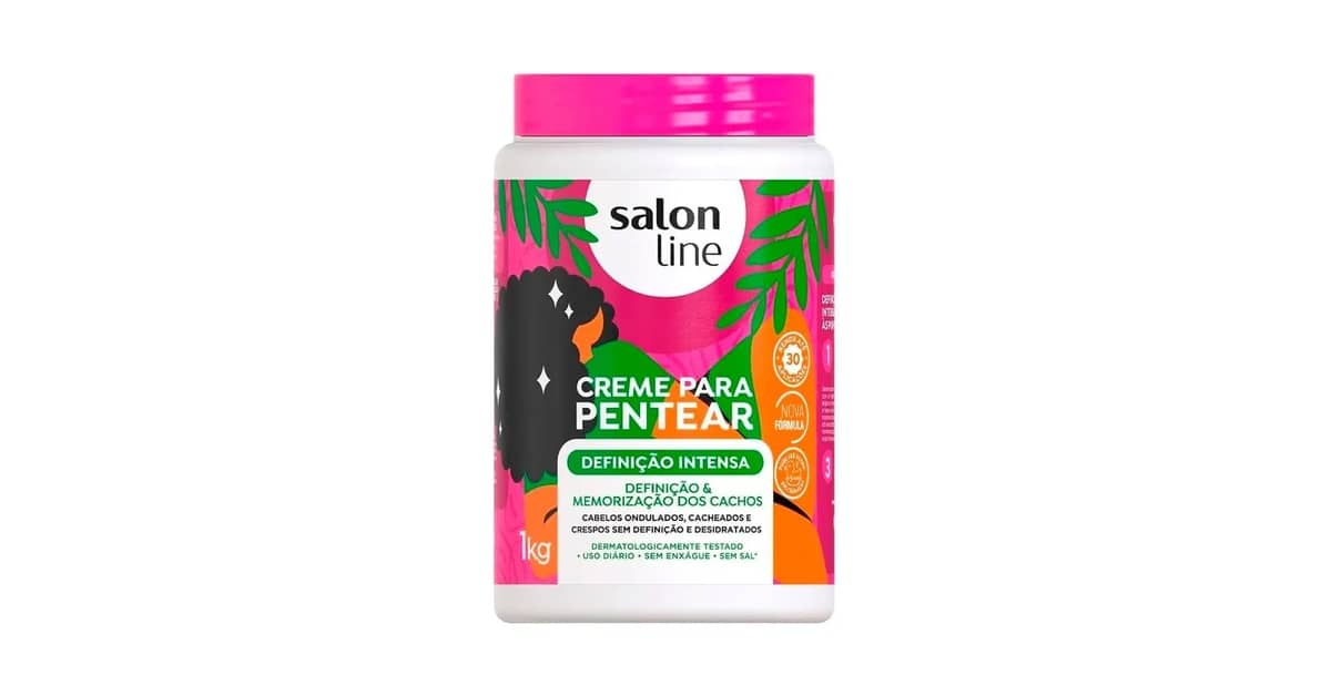 Melhor Creme de Pentear para Cabelos Cacheados Salon Line: Definição Intensa!
