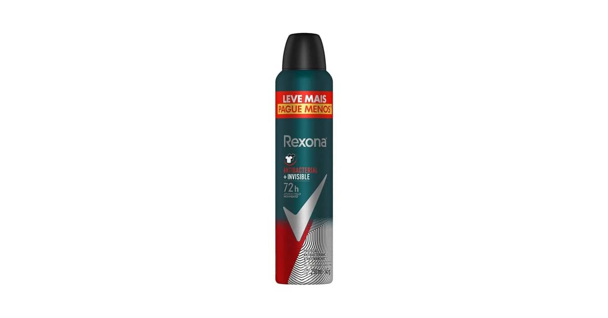 Melhor Desodorante Rexona Masculino: Qual Evita o Suor?