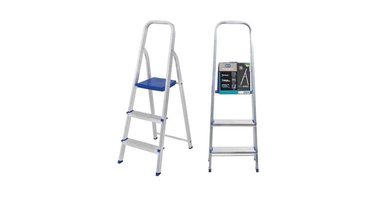 Melhor Escada de Aluminio Ate 3 Degraus? Veja as 10