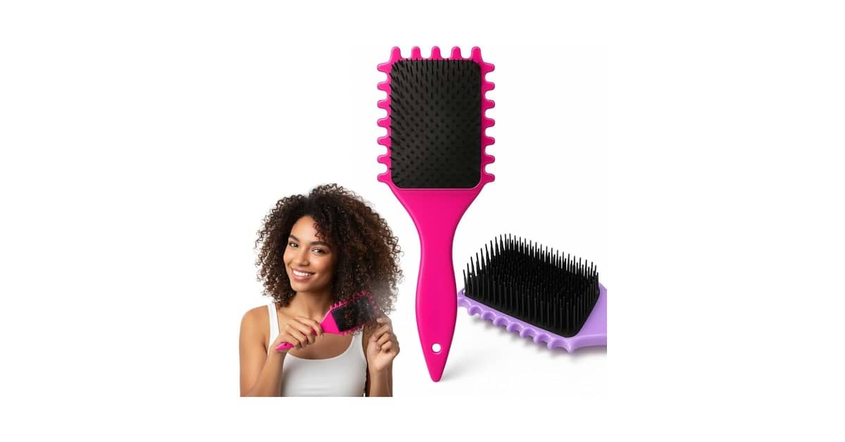 Melhor Escova de Cabelo para Cabelos Cacheados: Definição e Brilho!
