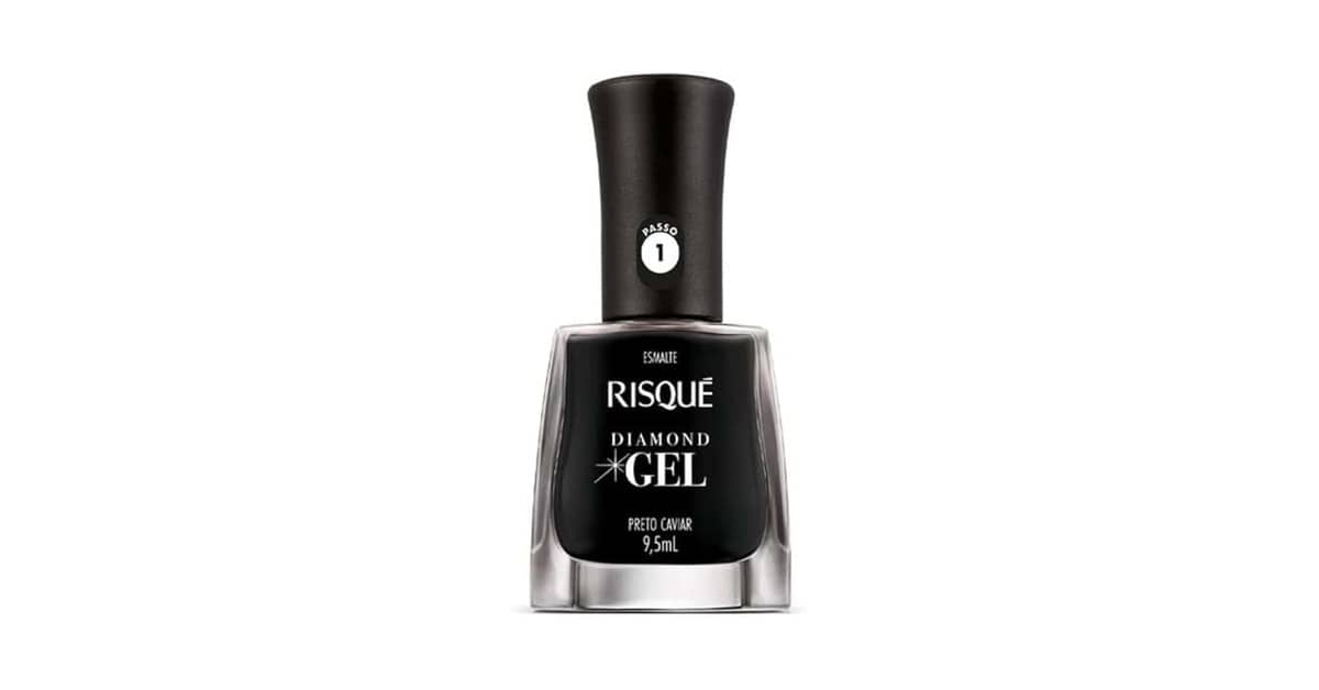 Melhor Esmalte em Gel Preto: Durabilidade e Acabamento Perfeito