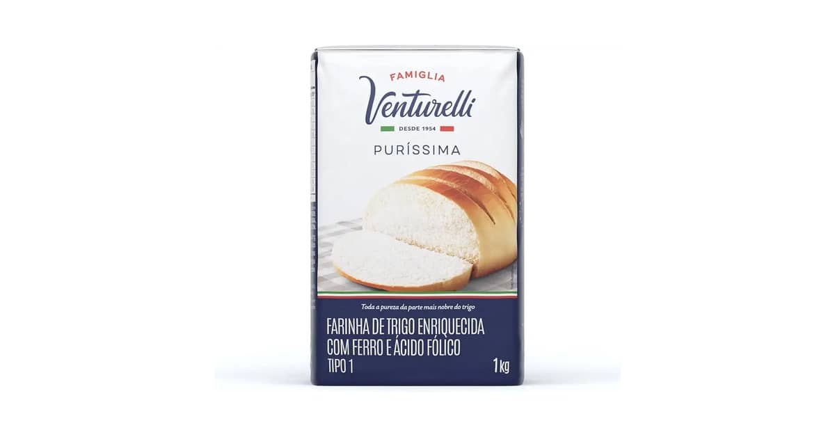 Melhor Farinha de Trigo Para Pães, Bolos e Pizzas