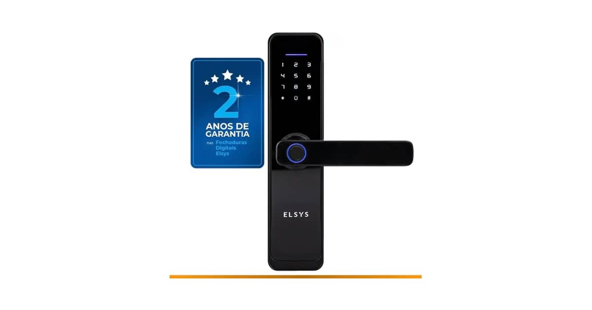 Melhor Fechadura Digital Elsys: Biometria ou Wi-Fi?