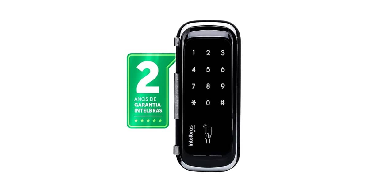 Melhor Fechadura Digital para Porta de Vidro: Segurança e Tecnologia