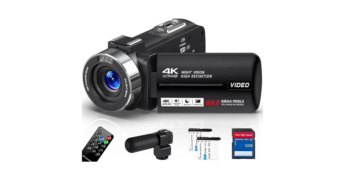 Melhor Filmadora 4K Profissional para Transmissão ao Vivo: 6 Modelos de Alta Performance