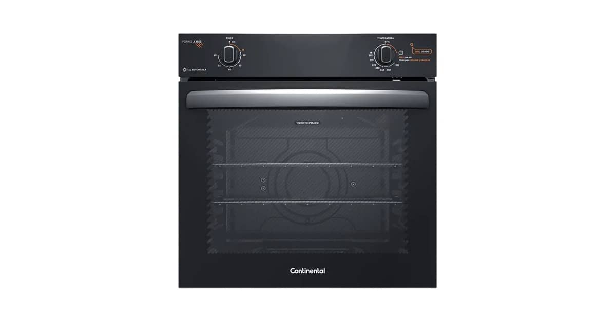 Melhor Forno de Embutir a Gás: 80L, 50L ou 46L?