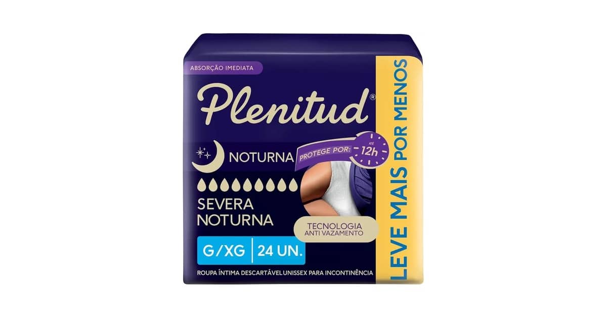Melhor Fralda Geriátrica Noturna: 5 Opções Confiáveis