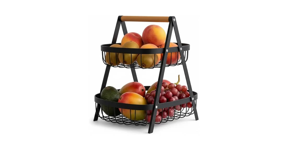 Melhor Fruteira de Mesa: 10 Opções de 1 a 3 Andares