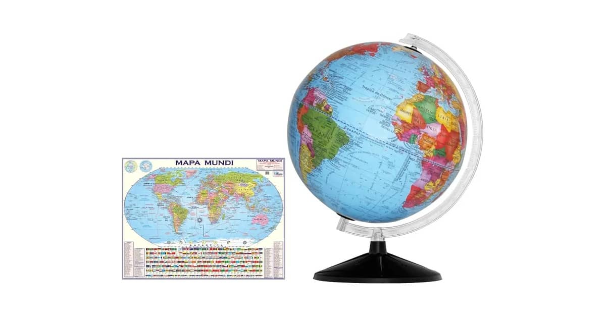 Melhor Globo Terrestre: Para Estudo ou Decoração?