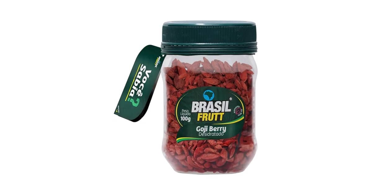Melhor Goji Berry: Análise de 7 Marcas e Formas
