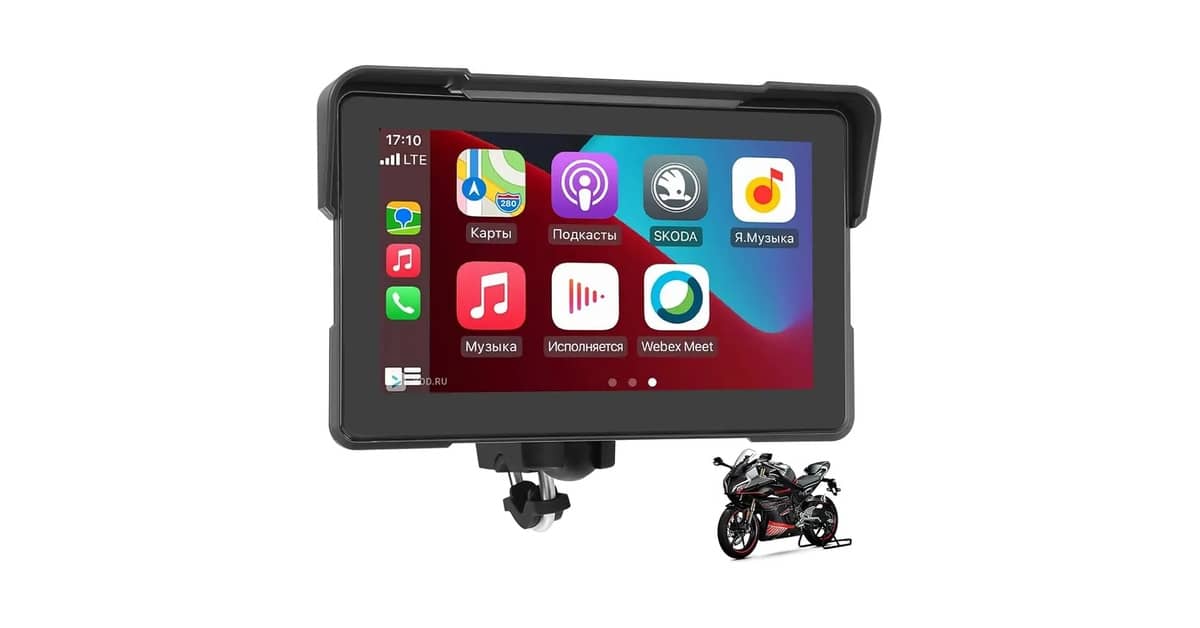Melhor Gps Moto: 7 Opções com CarPlay e Android Auto