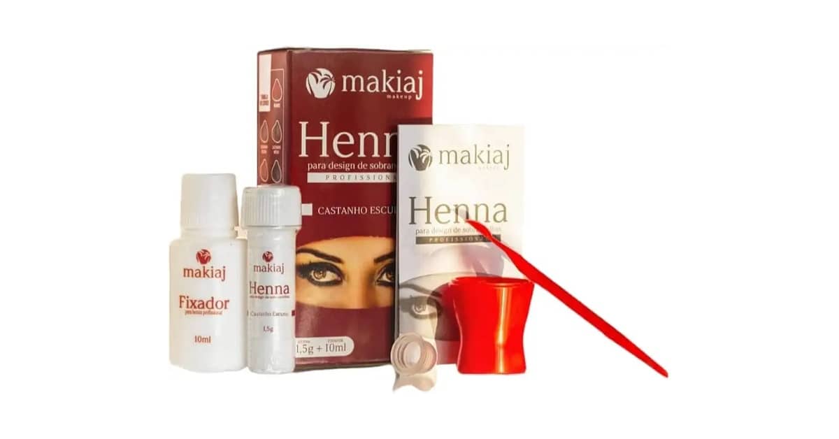 Melhor Henna Para Sobrancelha Pele Oleosa: As 10 Mais