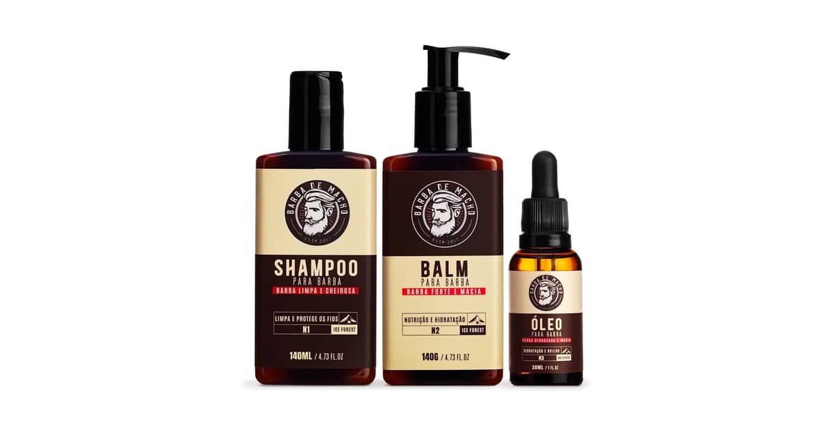 Melhor Kit Barba: Do Básico ao Kit Profissional