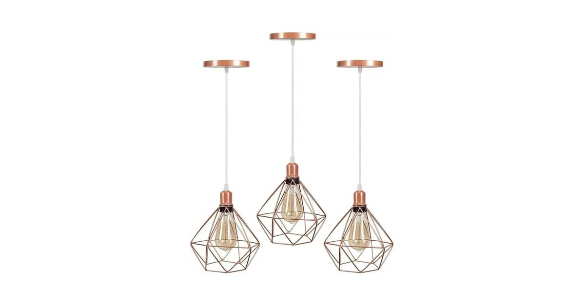 Melhor Kit de Lustre Pendente: 10 Modelos de Design