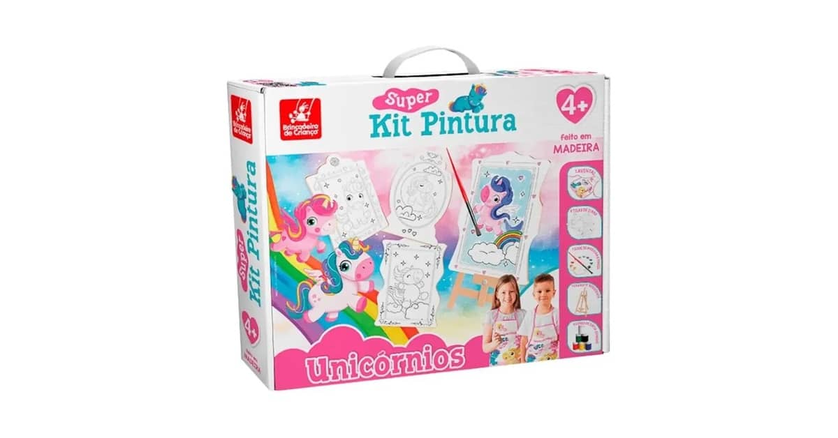Melhor Kit de Pintura Infantil: 10 Opções Criativas