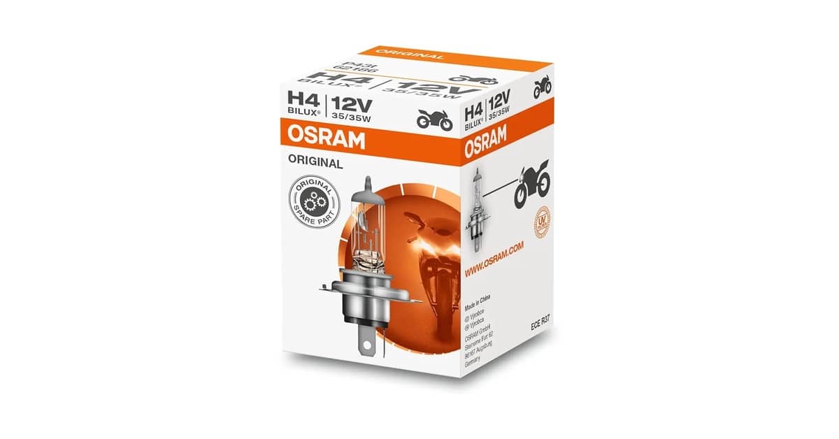 Melhor Lâmpada H4 Para Moto: Mais Visibilidade