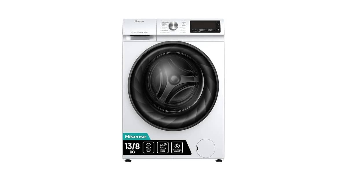 Melhor Lava e Seca 13kg: Samsung, Midea ou Hisense?