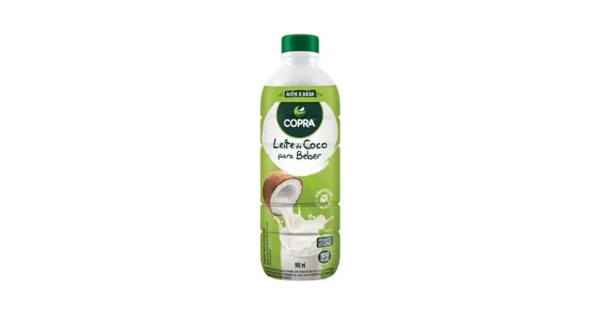 Melhor leite de coco para beber: Do Puro ao Adoçado