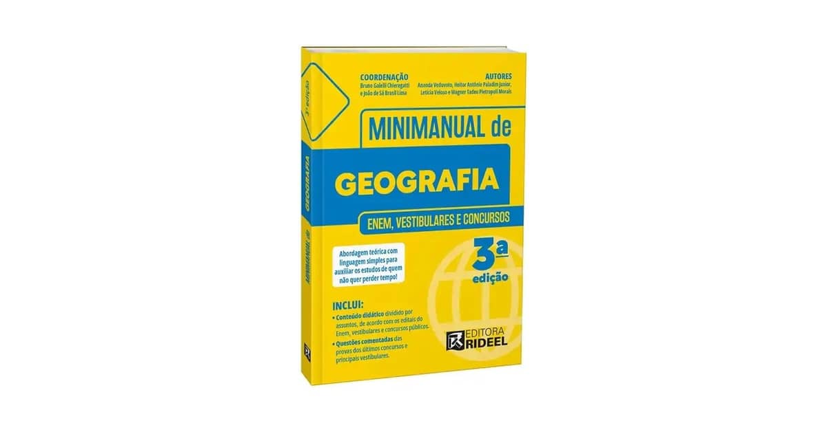 Melhor Livro de Geografia para Vestibular: Domine o Conteúdo!