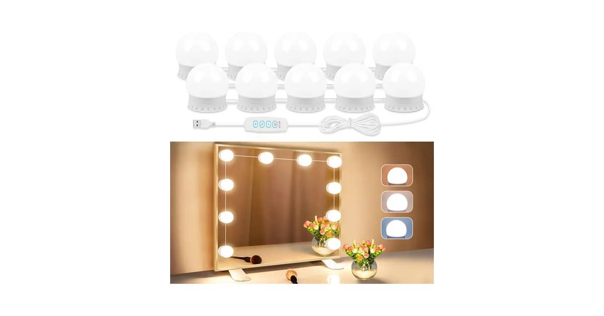 Melhor Luz para Espelho de Maquiagem: Guia Completo