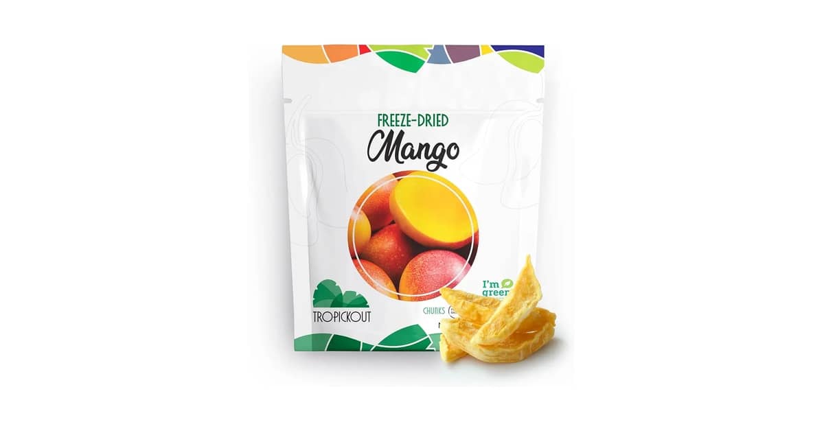 Melhor Manga Fruta: Liofilizada ou Desidratada?
