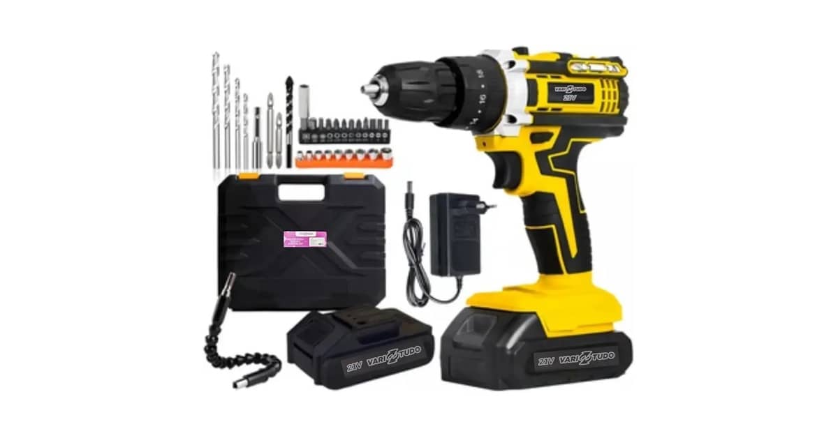 Melhor Marca de Furadeira e Parafusadeira Sem Fio: Potência e Versatilidade