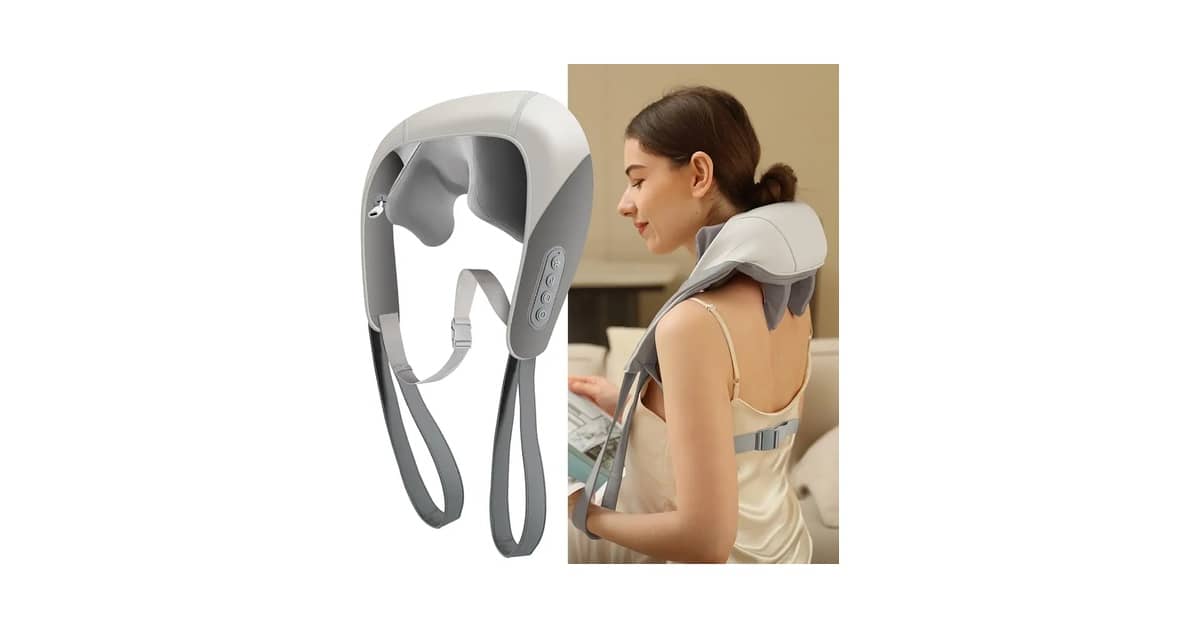 Melhor Massageador de Pescoço: Alívio Profundo e Sem Fio