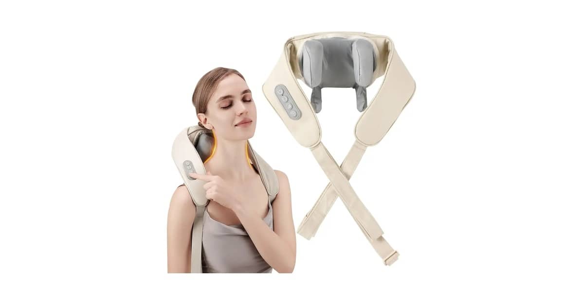 Melhor Massageador para Pescoço: Alívio Profundo e Shiatsu