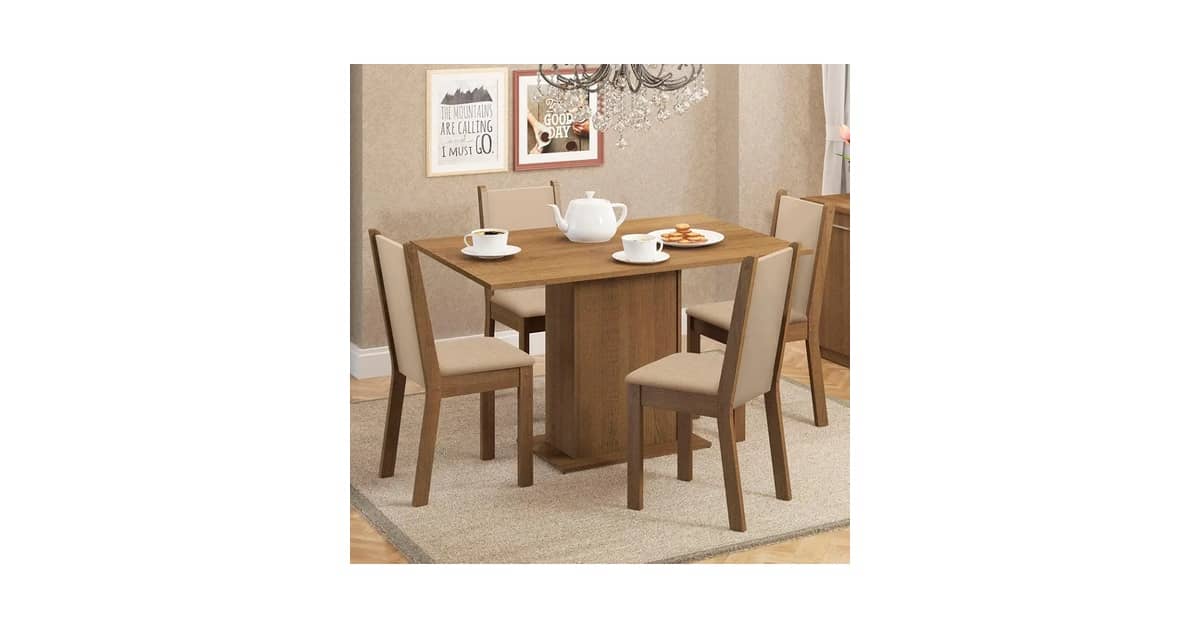 Melhor Mesa de Jantar 4 Lugares: Guia Completo