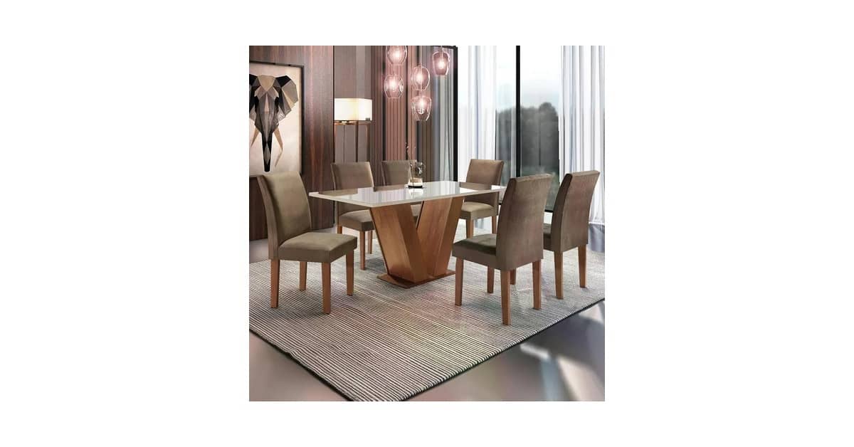 Melhor Mesa de Jantar 6 Lugares: Design e Durabilidade