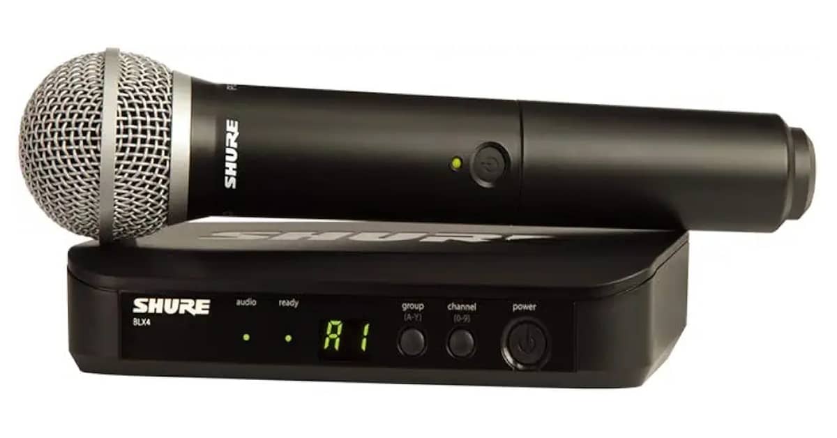 Melhor Microfone Sem Fio Shure: Mão ou Headset?