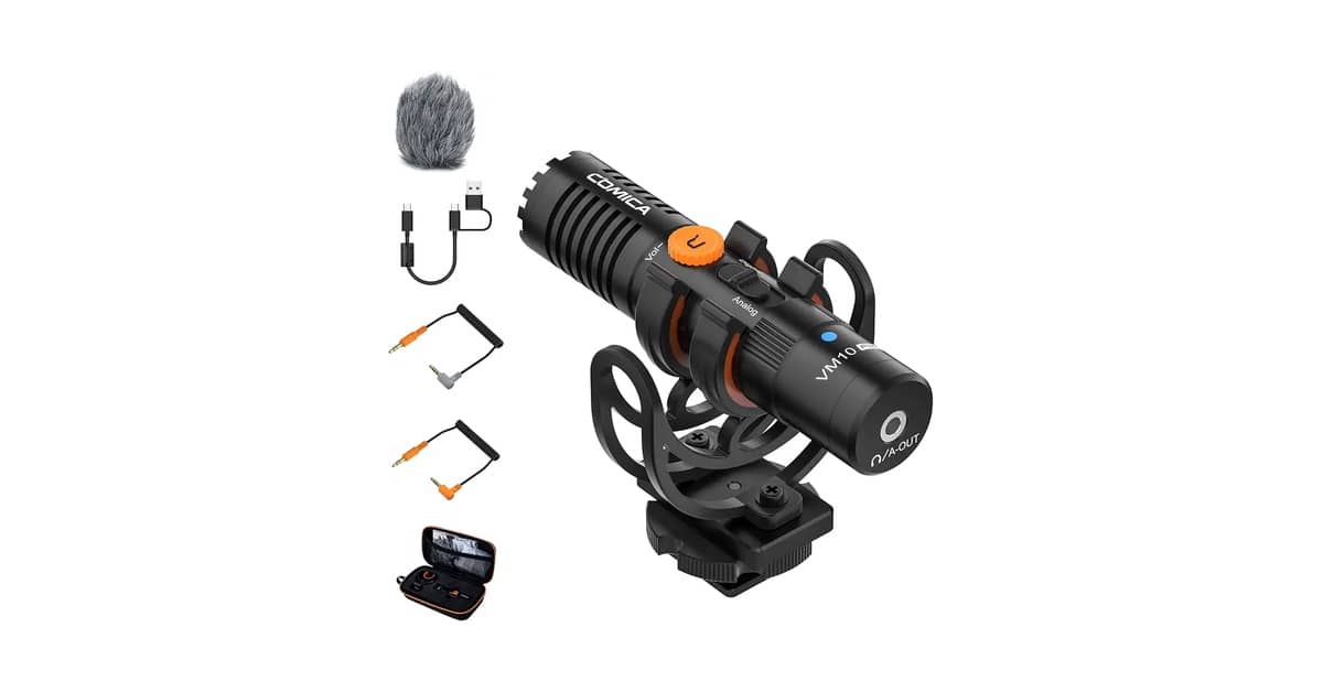 Melhor Microfone Shotgun: Para Vlogs e Entrevistas