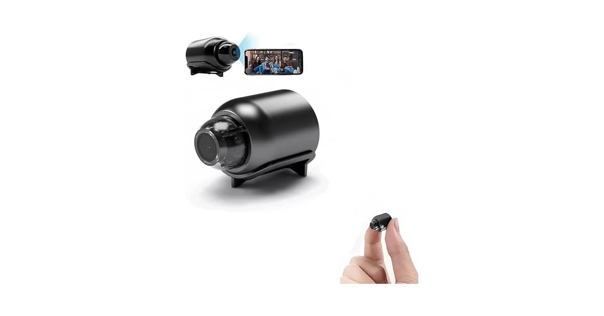 Melhor Mini Câmera: 5 Modelos Discretos e Potentes