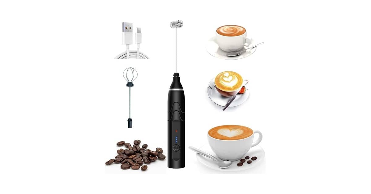 Melhor Mixer para Capuccino: 7 Opções USB Recarregáveis