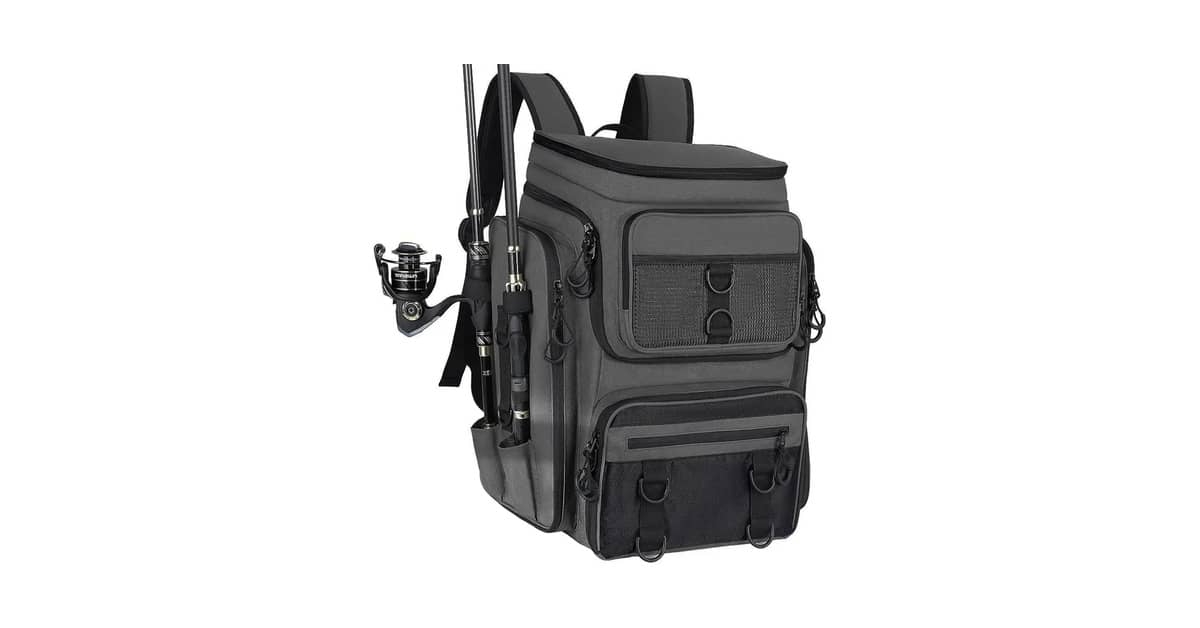 Melhor Mochila de Pesca Com Suporte Para Vara