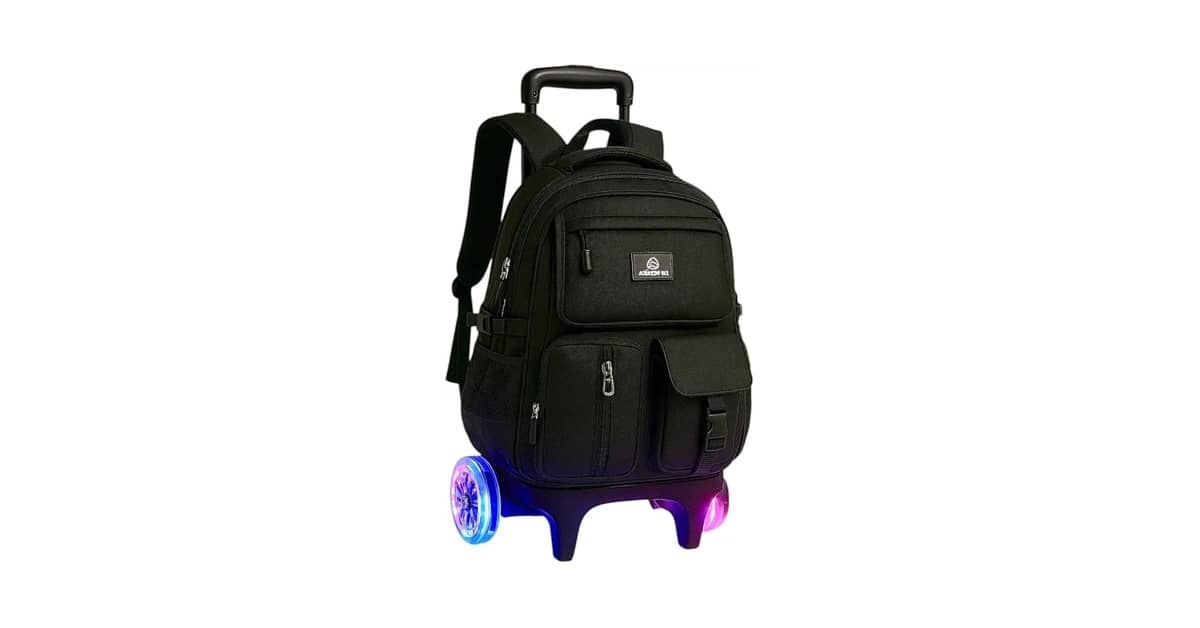 Melhor Mochila Escolar Juvenil com Rodinhas: 10 Opções