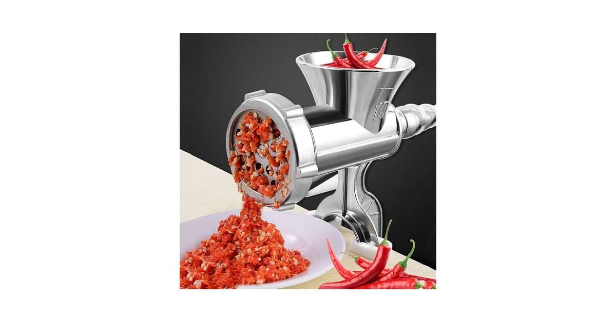 Melhor Moedor de Carne Manual: Qual Modelo Comprar?