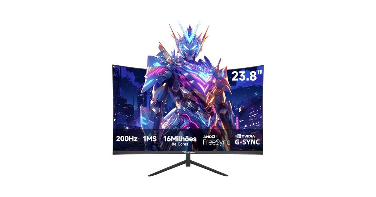 Melhor Monitor Curvo ou Plano: Qual Escolher?