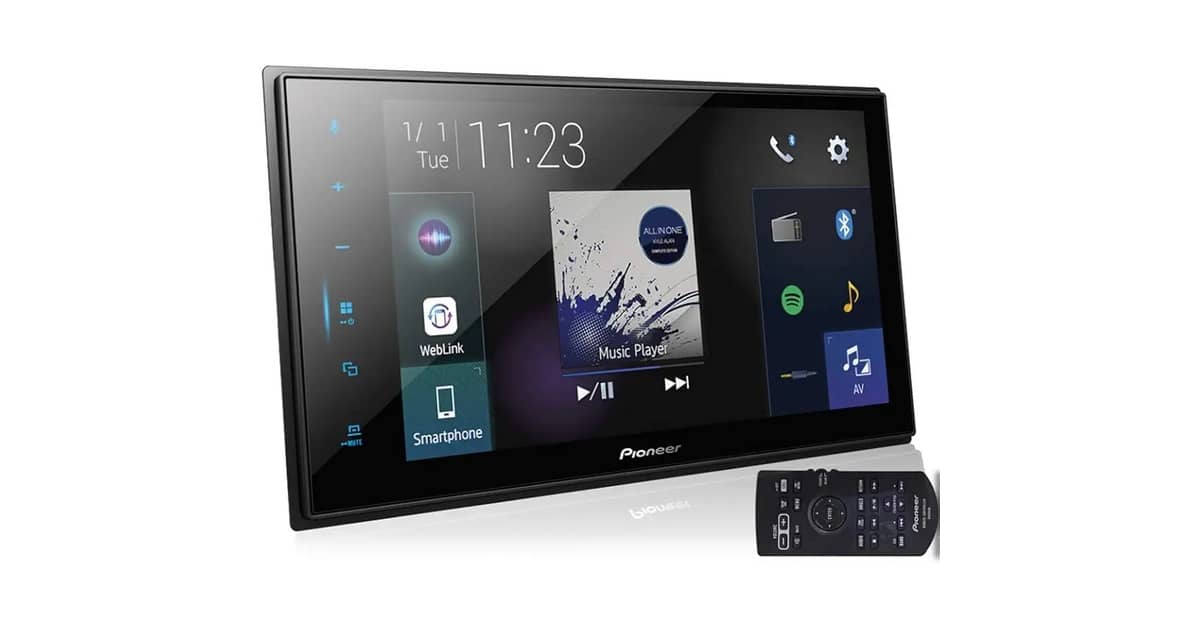 Melhor Multimídia Pioneer com Carplay e Android Auto