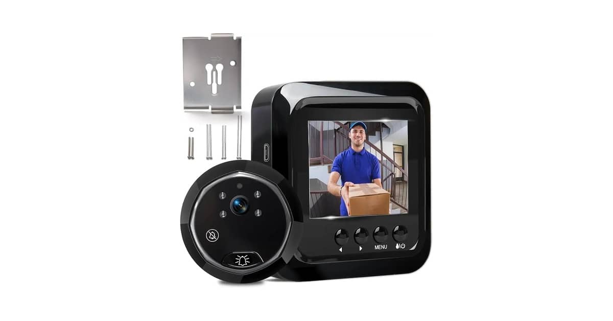 Melhor Olho Mágico Digital Wifi: Veja Quem Bate À Porta