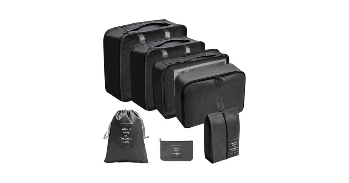Melhor Organizador de Mala: Qual o Kit Ideal?