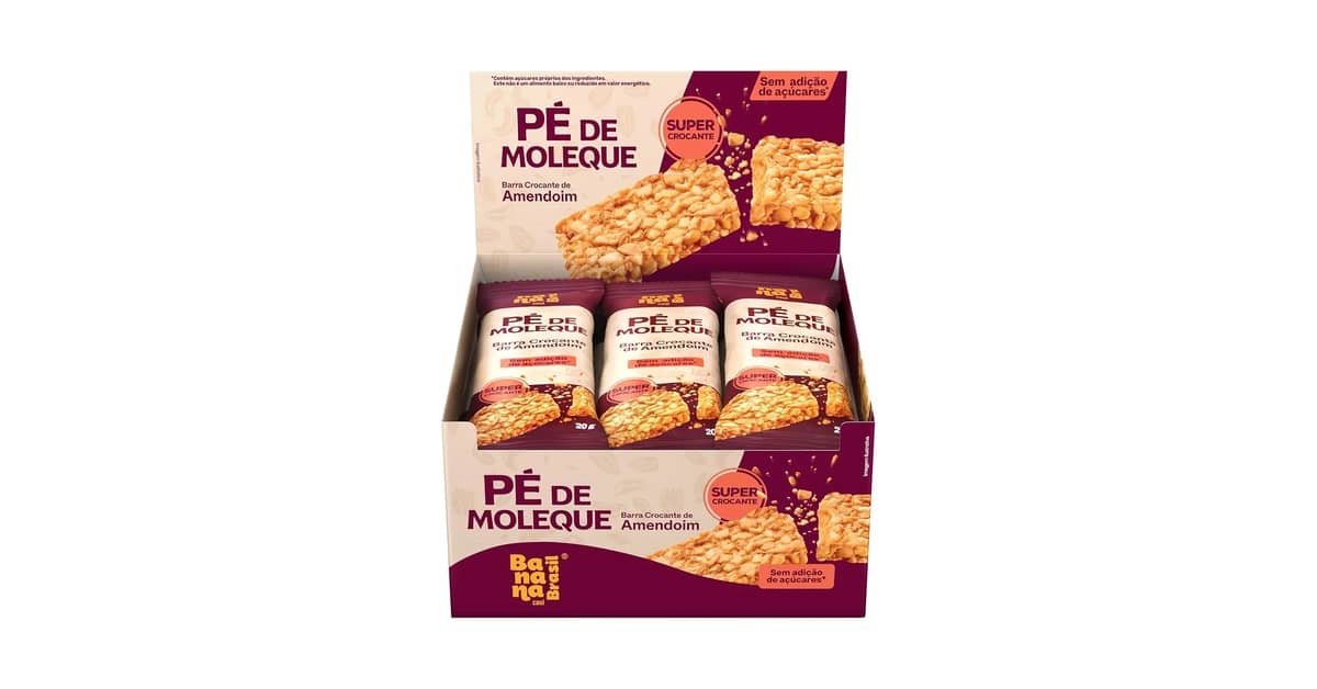 Melhor Pe de Moleque do Brasil: Crocante, Zero Açúcar e Mais!