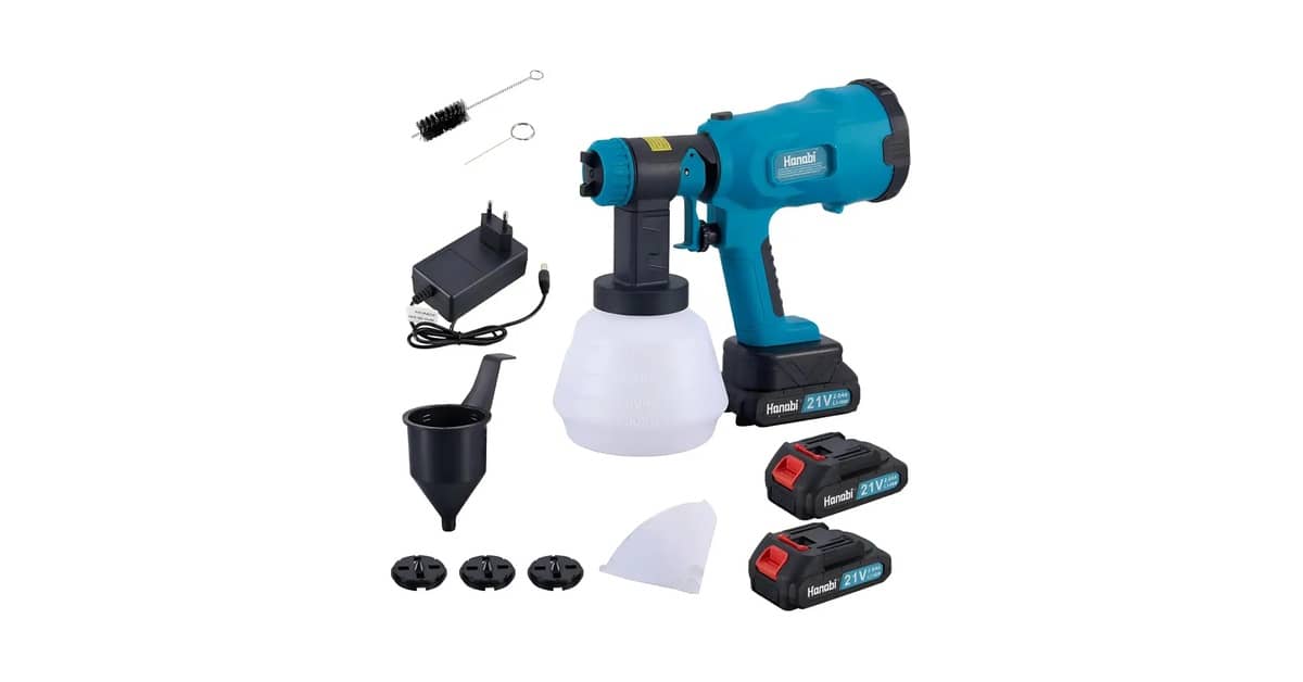 Melhor Pistola de Pintura sem Fio: Potência e Portabilidade
