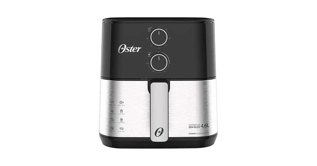 Melhor Preço Air Fryer Oster: 5 Modelos Incríveis