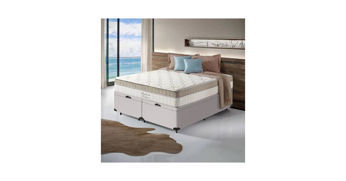 Melhor Preço Cama Box Queen: 7 Opções com Baú e Molas