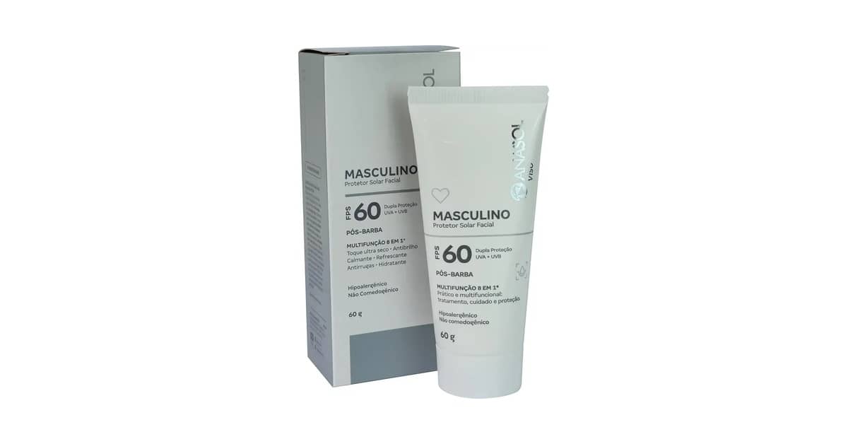 Melhor Protetor Solar para o Rosto Masculino: Controle Oleosidade