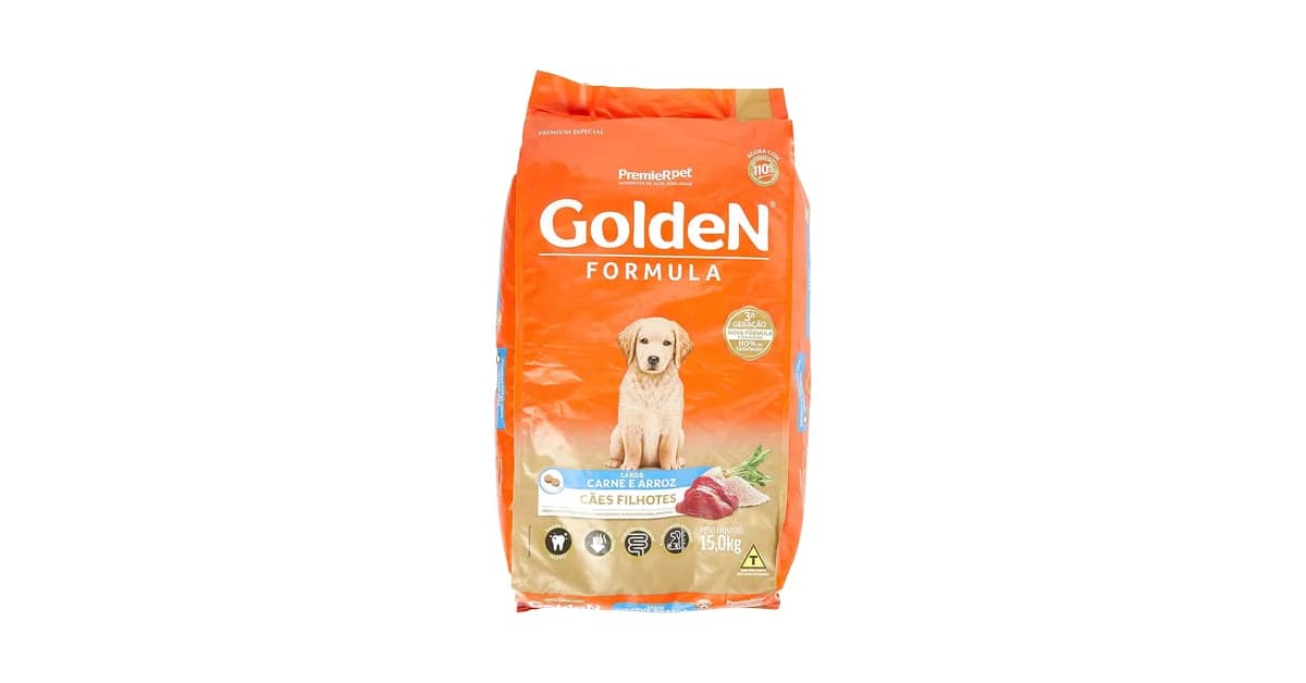 Melhor Ração para Golden Filhote: Guia Completo