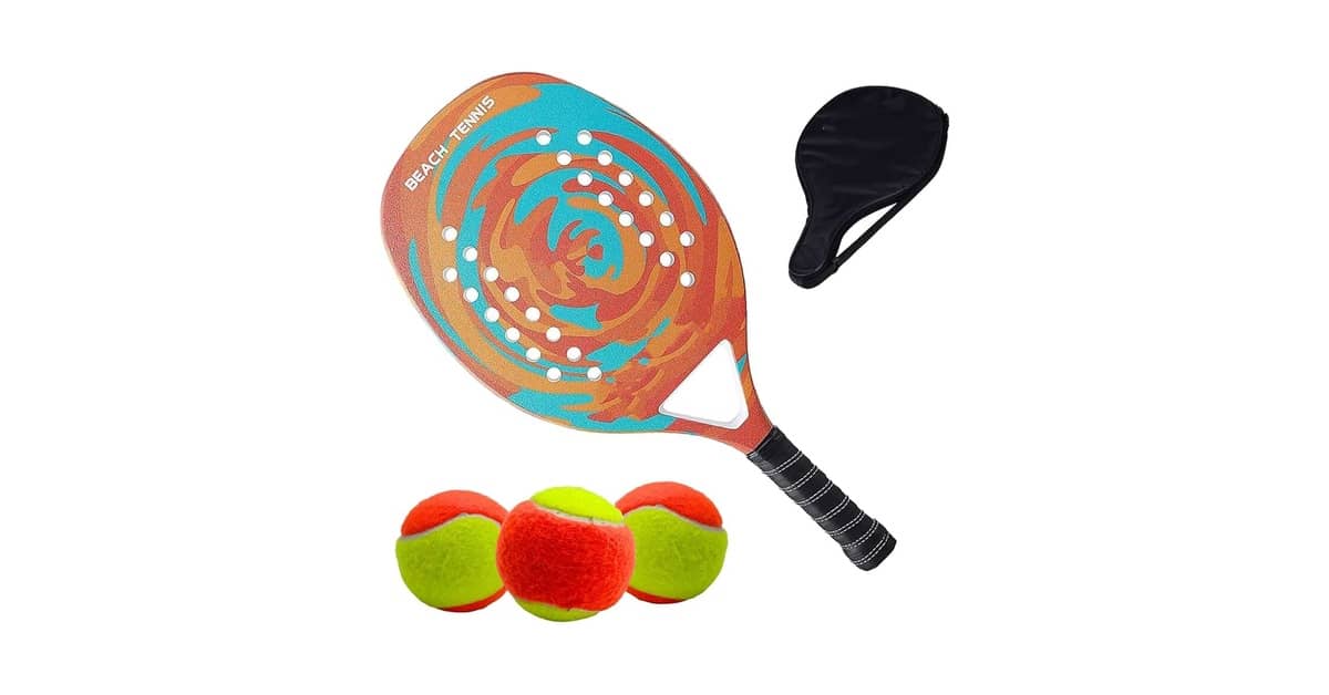 Melhor Raquete Beach Tennis Epicondilite: 5 Opções Leves